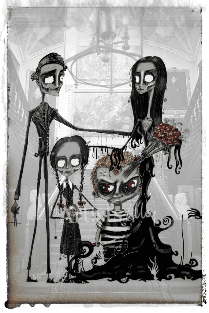 La famille Addams - The Artists Alley