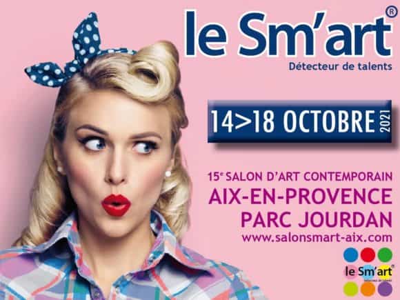 L'artiste Erika Lisch présente au salon Sm'art de Aix-en-provence 2021