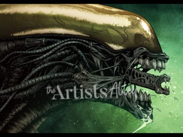 Print Alien - 2592