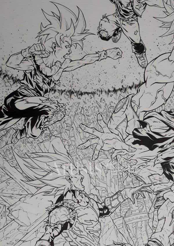Dessin original Dragon Ball Z - 2625