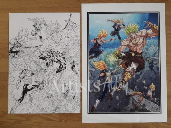 Print Dragon Ball Z : Broly. - 2628