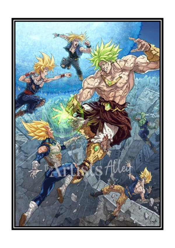 Print Dragon Ball Z : Broly. - 2629