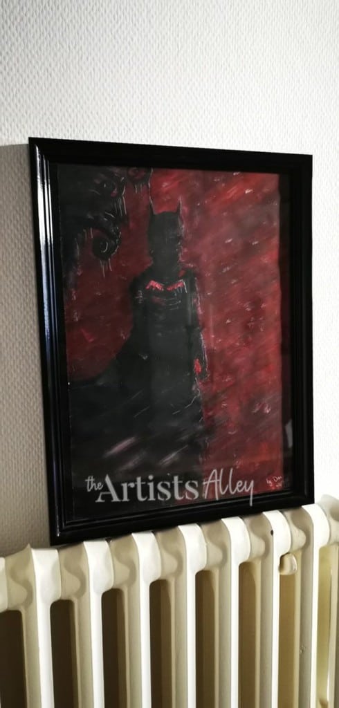 The Batman Rain and red - 2536