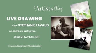 Rendez-vous le 21 Avril pour notre Live Drawing avec Stephanie Lavaud
