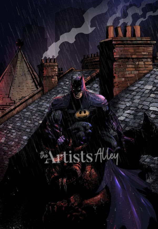 Batman veille – affiche -couverture - 2770
