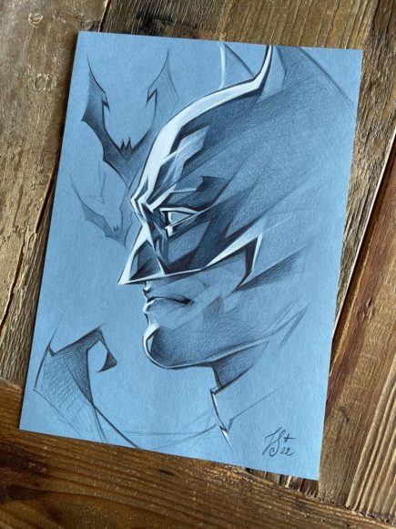 Dessin Batman par Stephanie Lavaud