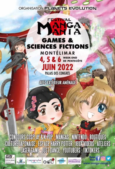 Affiche Manga'Mania 2022