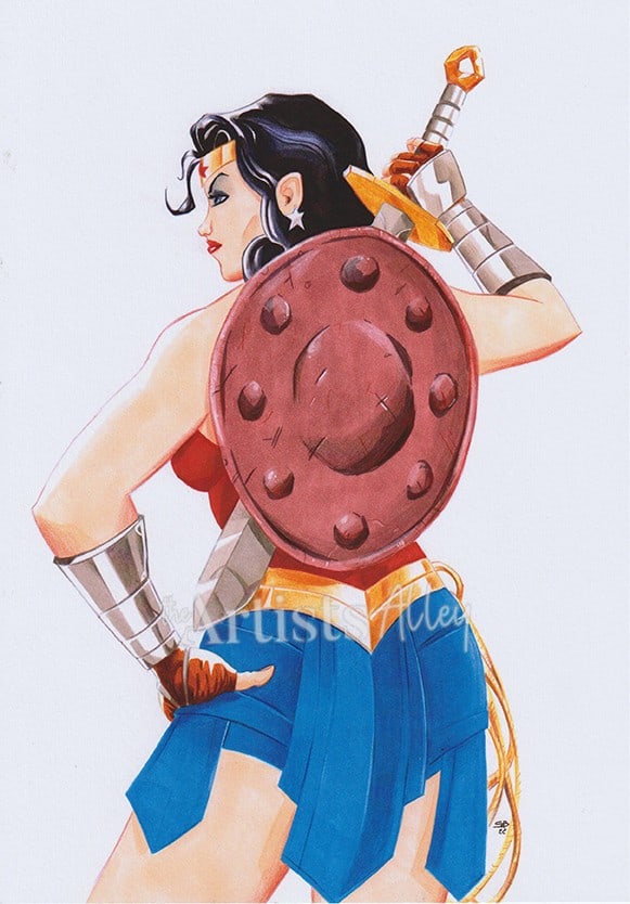 Print Wonder Woman - 3432
