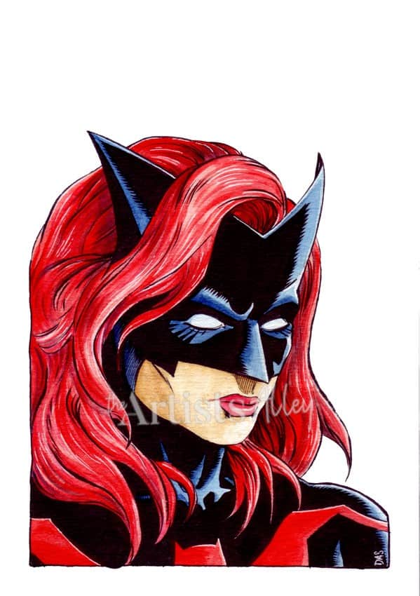 Batwoman | portrait (original) - 4325