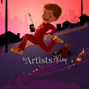 Impression Illustration numérique Comics Barry enfant Flash le Mini super hero