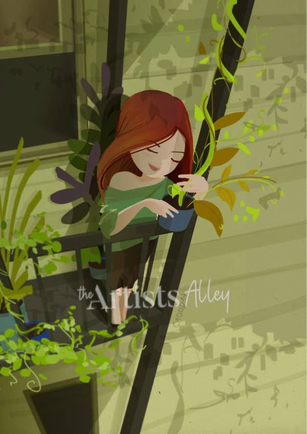 Impression Illustration numérique Pamela enfant Mini Hero comics femme Poison Ivy - 5377