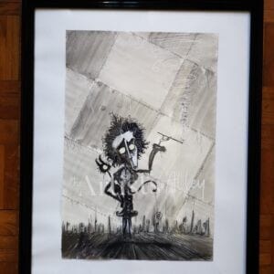 Vincent fan art de Tim Burton