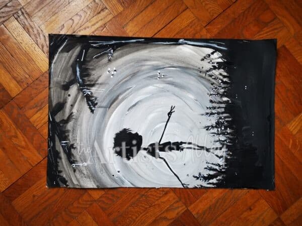 “Dans son monde” original - 5444