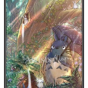 Print Totoro