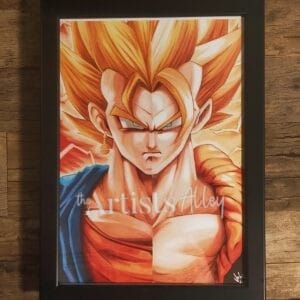 Imprimé – DBZ – Vegeto/Gogeta