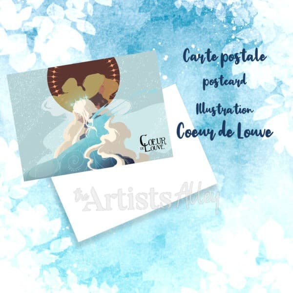 Carte postale COEUR DE LOUVE - 6751