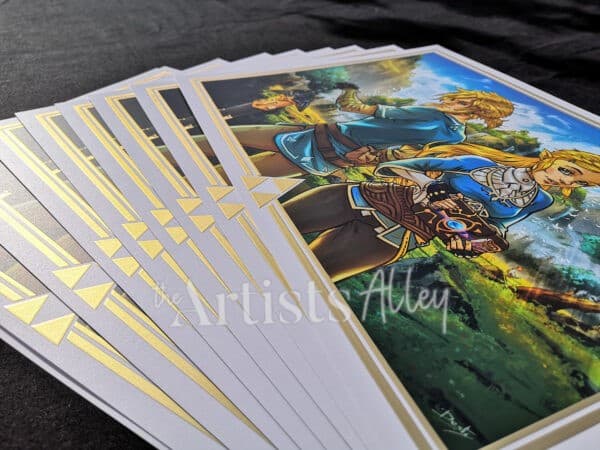 Print Zelda : Breath of the Wild ( format A4 ) - 6946