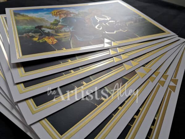 Print Zelda : Breath of the Wild ( format A4 ) - 6947