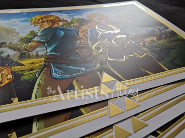 Print Zelda : Breath of the Wild ( format A4 ) - 6948