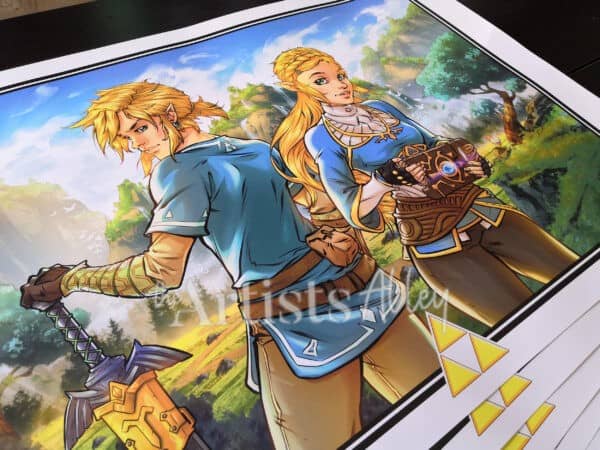Print Zelda : Breath of the Wild ( grand format ) - 7284