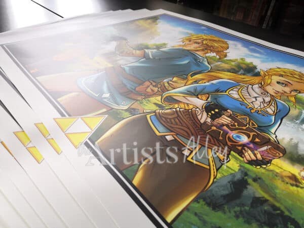 Print Zelda : Breath of the Wild ( grand format ) - 7285
