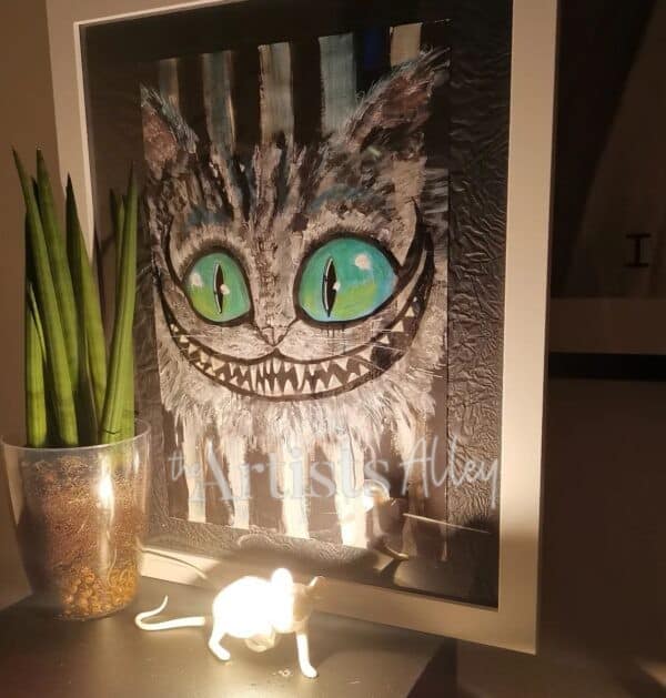 Le portrait du chat du cheshire - 7108