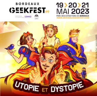 Affiche du Bordeaux Geekfest 2023