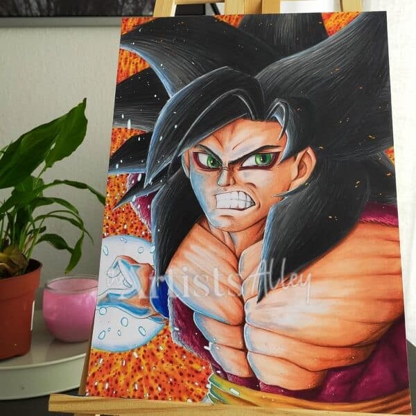 Original – Goku SSJ4 format A4 - 7630