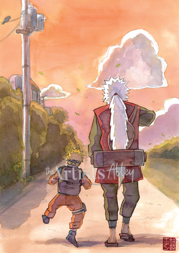 Retour à Konoha – PRINT - 8211