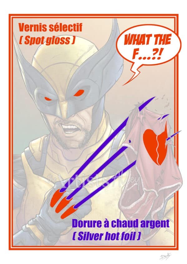 Print Wolverine - 8712