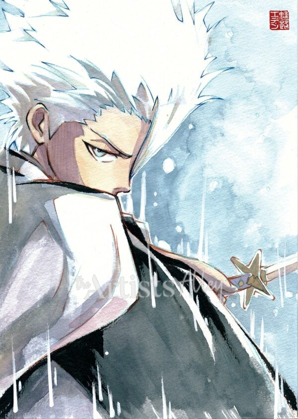 Bleach – taicho from the 10th division – Byakuya K – PRINT (Copie) - 10274