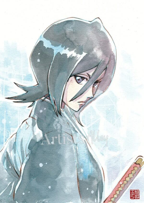 Bleach – from the 13th division – Rukia K – PRINT - 10268